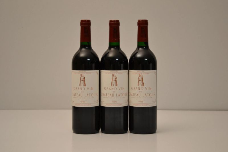Chateau Latour 1996  - Auction An Extraordinary Selection of Finest Wines from Italian Cellars - Pandolfini Casa d'Aste