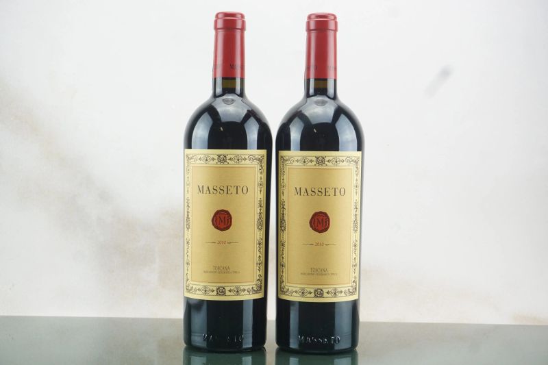 Masseto 2010  - Auction LA RAFFINATEZZA DELLA COMPLESSITA' - Fine and Rare Wine - Pandolfini Casa d'Aste