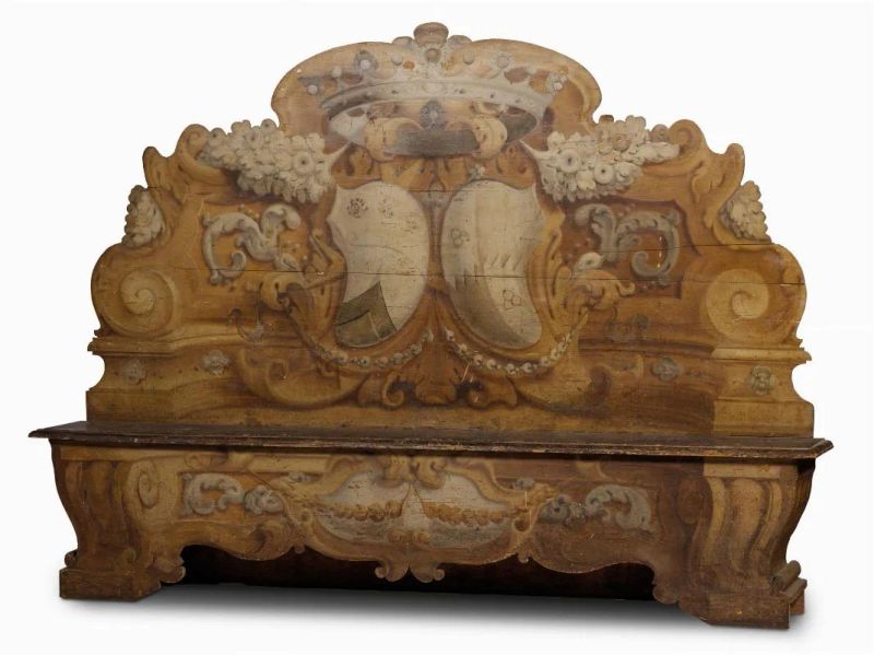 GRANDE PANCA, EMILIA, SECOLO XVIII  - Auction A CENTURY BETWEEN COLLECTING AND ART DEALING IN FLORENCE - Pandolfini Casa d'Aste
