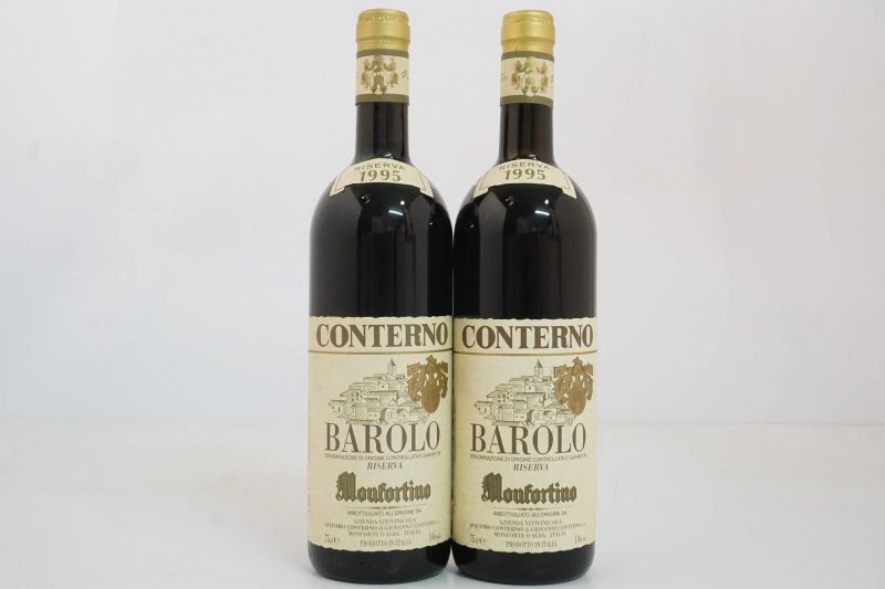      Barolo Monfortino Riserva Giacomo Conterno 1995   - Asta Vini Pregiati e Distillati da Collezione - Pandolfini Casa d'Aste