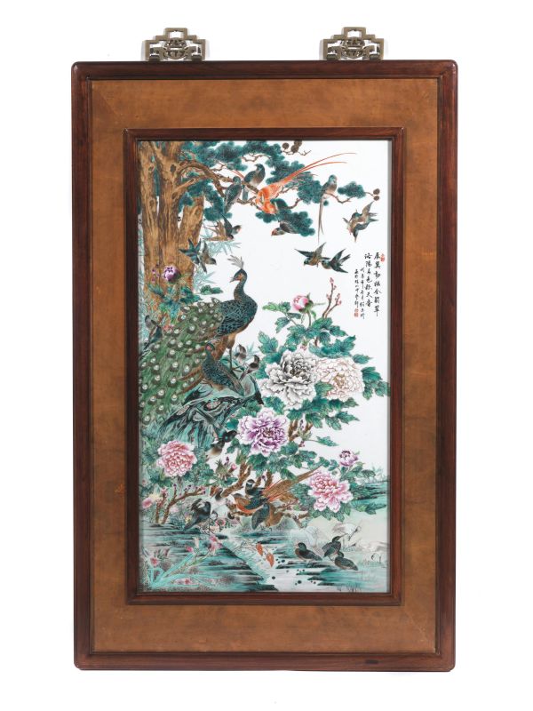PLACCA, CINA, SEC. XX  - Auction Asian Art - Pandolfini Casa d'Aste
