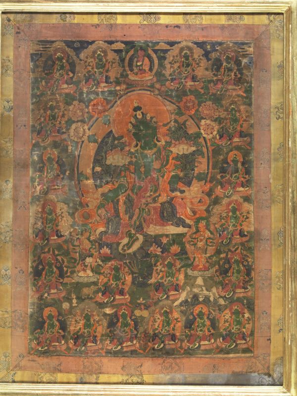 THANGKA, TIBET, SEC. XVII-XVIII  - Asta Arte Orientale - Pandolfini Casa d'Aste