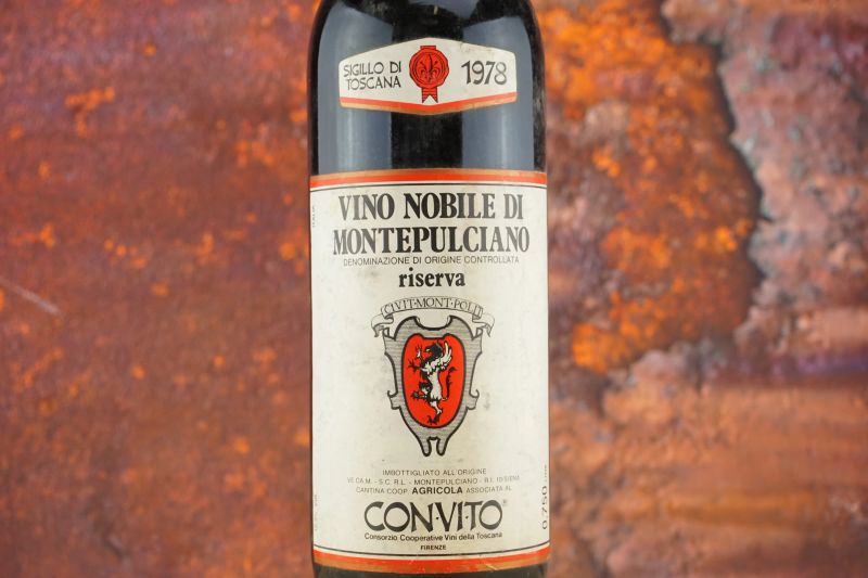 Vino Nobile di Montepulciano Riserva Convito 1978  - Auction Smart Wine 2.0 | Summer Edition - Pandolfini Casa d'Aste