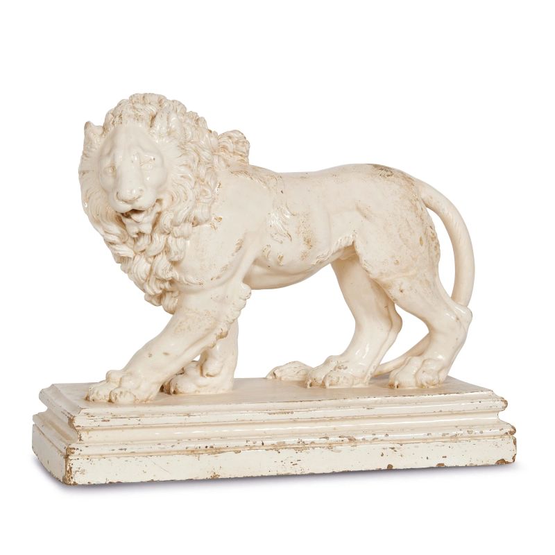 



A LION, VENETO, LATE 18TH CENTURY  - Auction CERAMICS. MAJOLICA AND PORCELAIN FROM THE RENAISSANCE TO THE 18TH CENTURY - Pandolfini Casa d'Aste