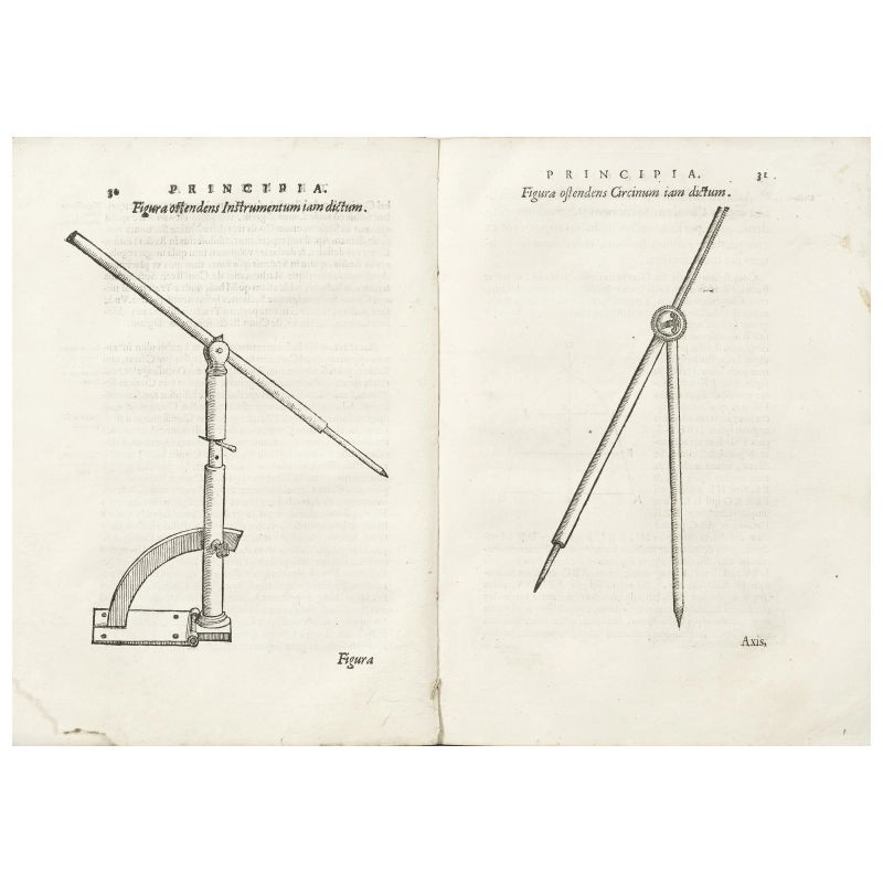 Barozzi, Francesco. Admirandum illud geometricum problema tredecim modis demonstratum. Venezia, Percacino per Giovanni Battista Fantini, 1586.   - Asta LIBRI, MANOSCRITTI, AUTOGRAFI E STAMPE - Pandolfini Casa d'Aste