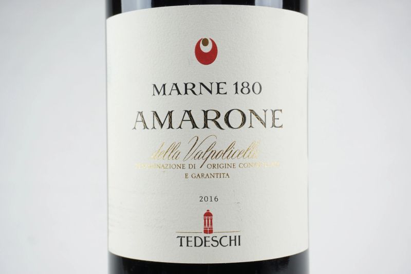 Amarone della Valpolicella Classico Marne 180 Tedeschi 2016  - Asta ASTA A TEMPO | Smart Wine - Pandolfini Casa d'Aste