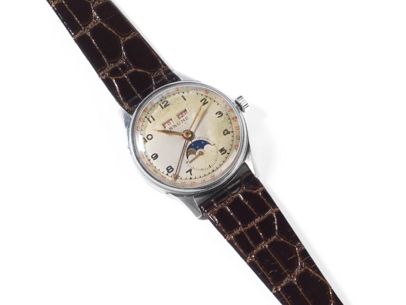 OROLOGIO BAUME IN ACCIAIO                                                            - Auction TIMED AUCTION | Jewels, watches and silver - Pandolfini Casa d'Aste