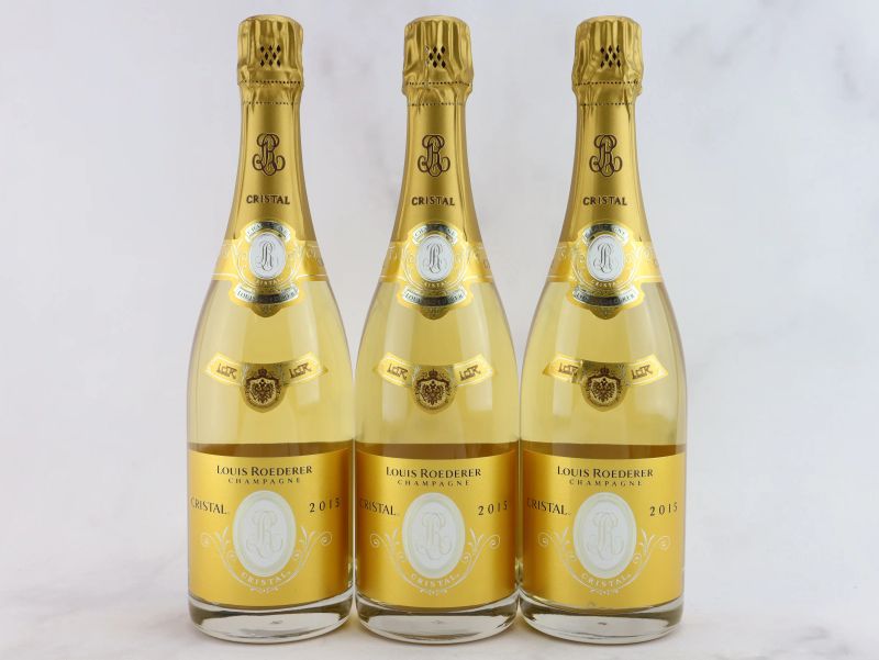 



Cristal Louis Roederer 2015  - Asta ALCHIMIA - Vini Pregiati e da Collezione - Pandolfini Casa d'Aste