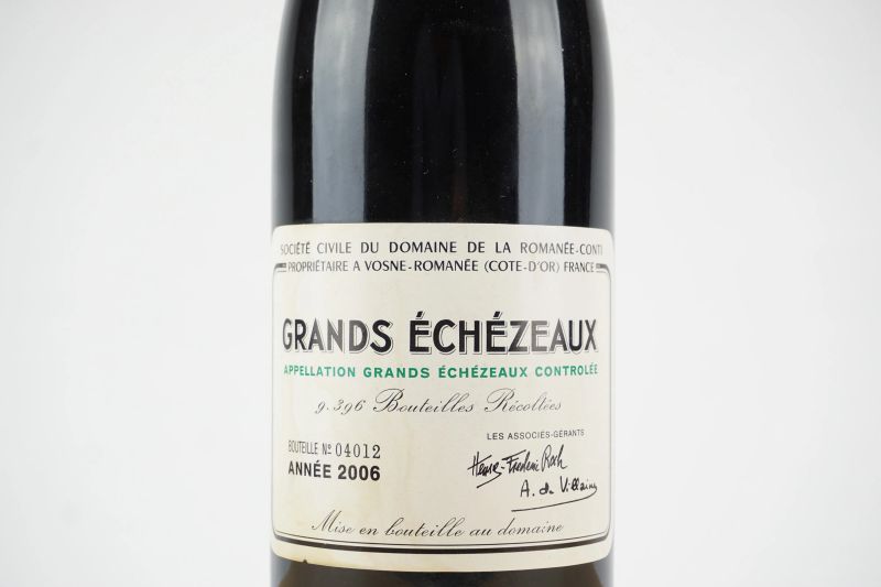 Grands Échézeaux Domaine de la Romanée Conti 2006  - Auction ONLINE AUCTION | Smart Wine - Pandolfini Casa d'Aste