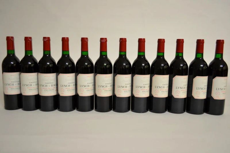 Chateau Lynch Bages 1986  - Asta PANDOLFINI PER EXPO 2015: VINI PREGIATI E DA COLLEZIONE - Pandolfini Casa d'Aste