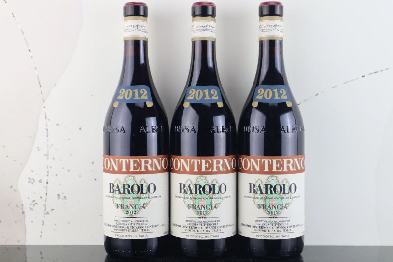 



Barolo Cascina Francia Giacomo Conterno 2012  - Asta FORMA - Vini Pregiati e da Collezione - Pandolfini Casa d'Aste