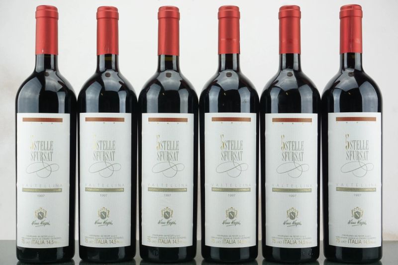 5 Stelle Sfursat Nino Negri 1997  - Auction LA RAFFINATEZZA DELLA COMPLESSITA' - Fine and Rare Wine - Pandolfini Casa d'Aste