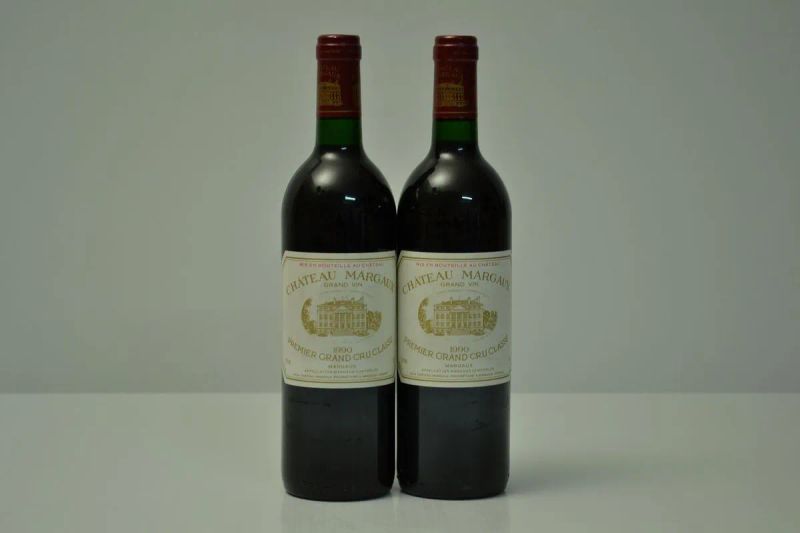 Chateau Margaux 1990  - Asta VINI PREGIATI DA IMPORTANTI CANTINE ITALIANE - Pandolfini Casa d'Aste