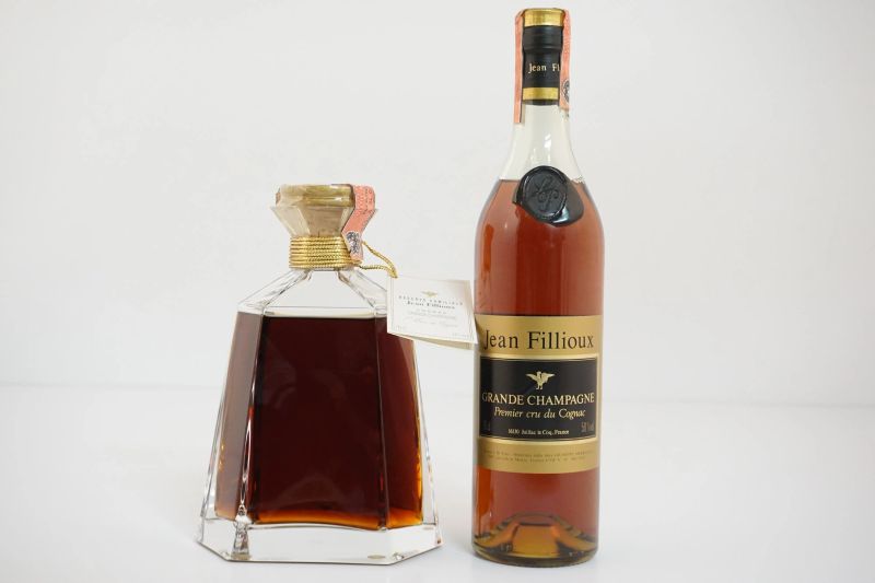 Selezione Cognac Jean Fillioux  - Asta VINI PREGIATI E DISTILLATI DA COLLEZIONE - Pandolfini Casa d'Aste