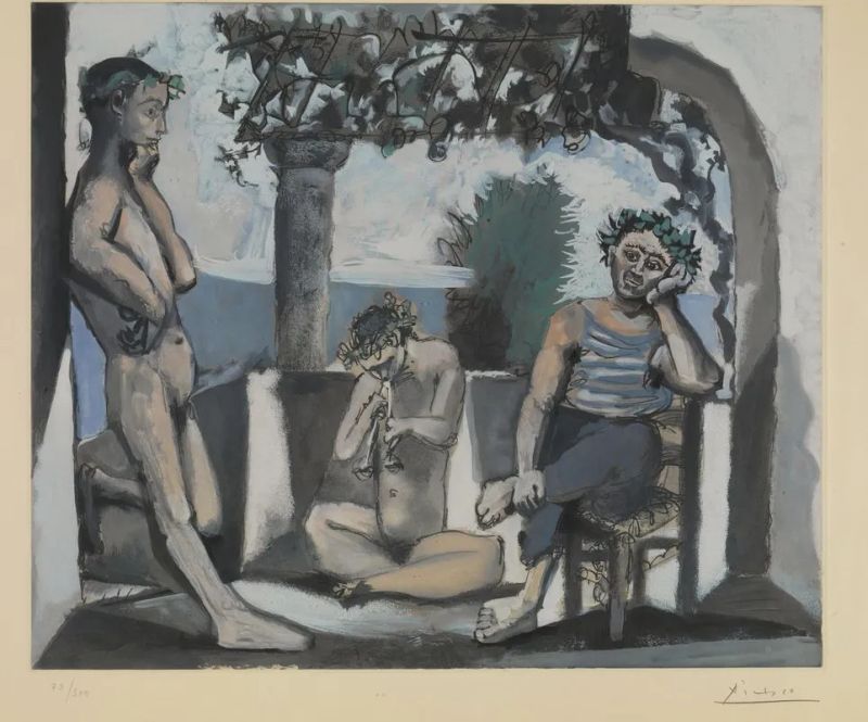 [da] Picasso, Pablo  - Auction Old and Modern Master Prints and Drawings-Books - Pandolfini Casa d'Aste