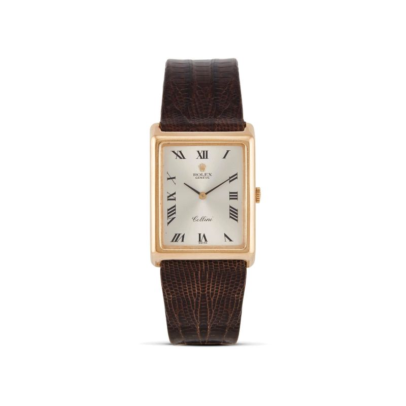 Rolex : 



ROLEX CELLINI RECTANGULAR YELLOW GOLD WRISTWATCH  - Auction WRISTWATCHES - Pandolfini Casa d'Aste