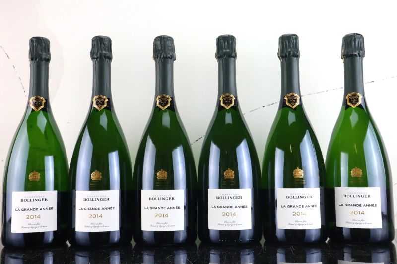 



Bollinger La Grande Ann&eacute;e 2014  - Asta FORMA - Vini Pregiati e da Collezione - Pandolfini Casa d'Aste