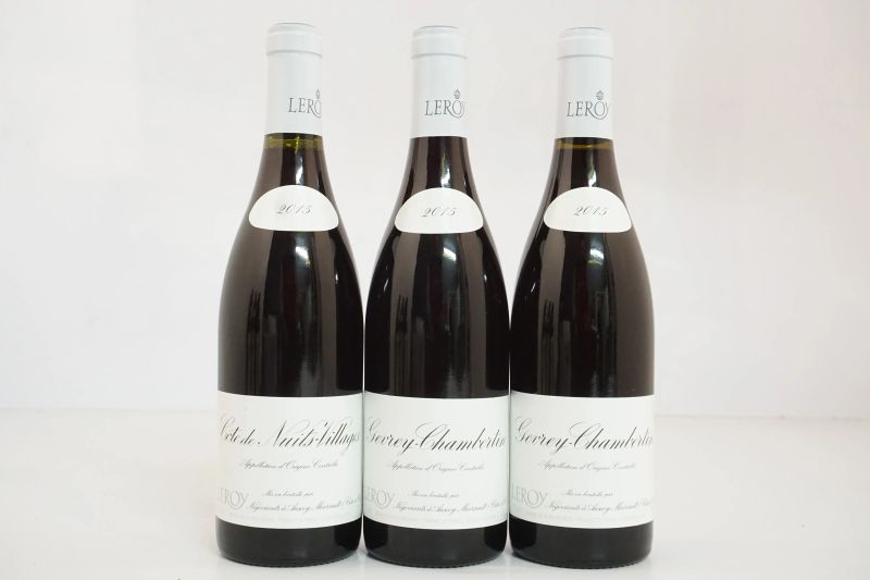      Selezione Domaine Leroy 2015   - Auction Wine&Spirits - Pandolfini Casa d'Aste