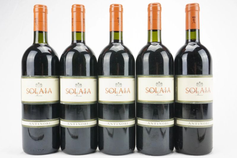      Solaia Antinori    - Auction Il Fascino e l'Eleganza - A journey through the best Italian and French Wines - Pandolfini Casa d'Aste
