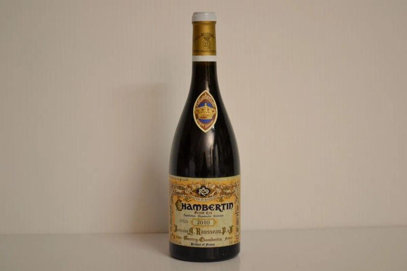 Chambertin Domaine Armand Rousseau 2010  - Auction Finest and Rarest Wines  - Pandolfini Casa d'Aste