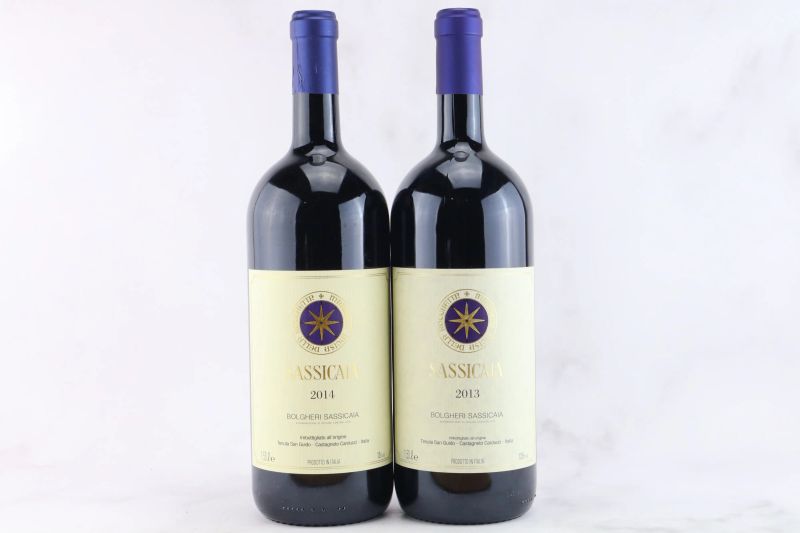 



Sassicaia Tenuta San Guido  - Auction MATERIA - Fine and Rare Wine - Pandolfini Casa d'Aste