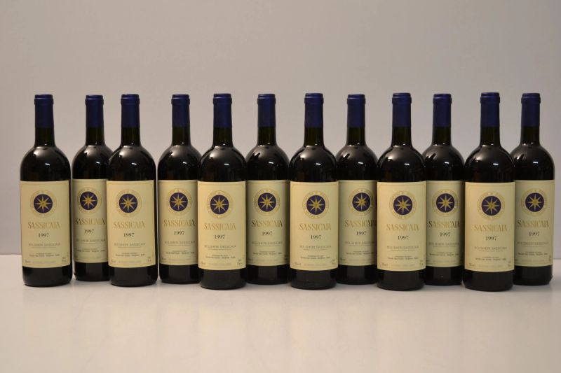 Sassicaia Tenuta San Guido 1997  - Auction the excellence of italian and international wines from selected cellars - Pandolfini Casa d'Aste