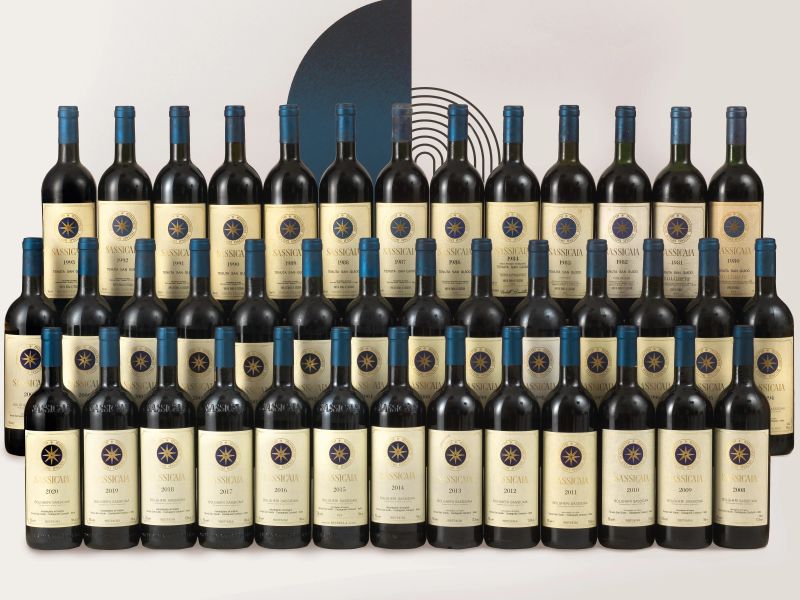 



Sassicaia Tenuta San Guido  - Asta ALCHIMIA - Vini Pregiati e da Collezione - Pandolfini Casa d'Aste