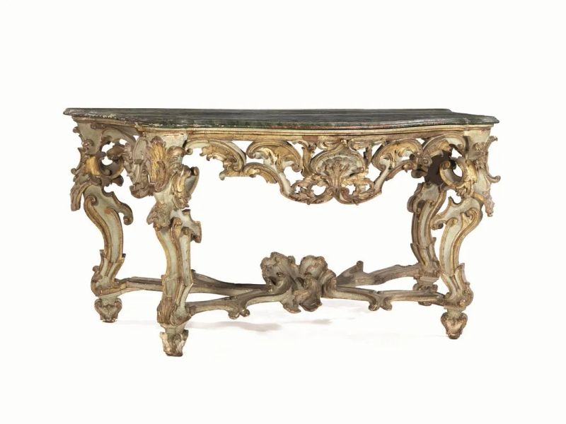 CONSOLE, GENOVA, LUIGI XIV  - Auction Important Furniture and Works of Art - Pandolfini Casa d'Aste