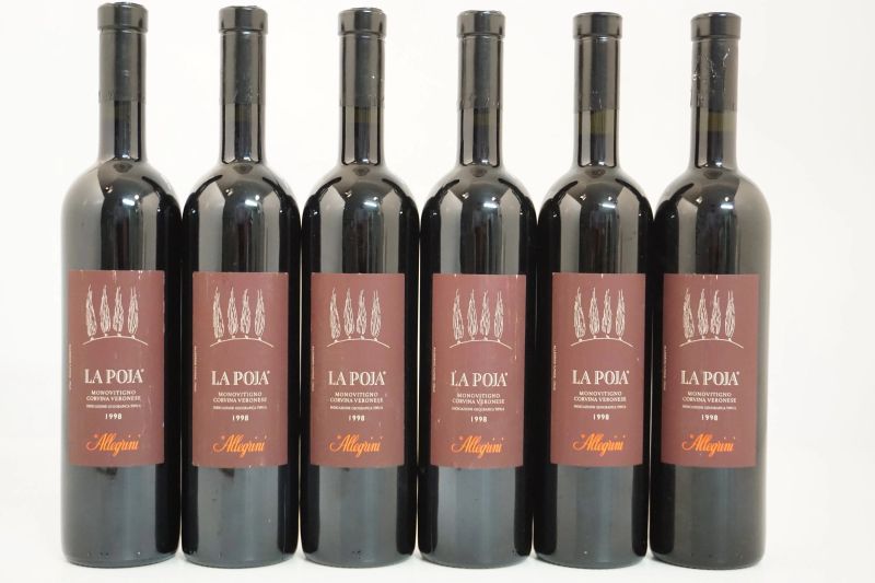      La Poja Allegrini 1998   - Auction Online Auction | Smart Wine & Spirits - Pandolfini Casa d'Aste