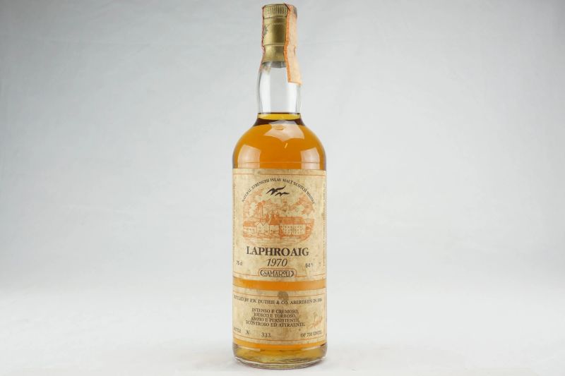 Laphroaig 1970  - Asta Dal Rosso all'Oro - Whisky e Distillati da Collezione - Pandolfini Casa d'Aste