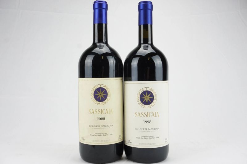      Sassicaia Tenuta San Guido    - Auction Il Fascino e l'Eleganza - A journey through the best Italian and French Wines - Pandolfini Casa d'Aste