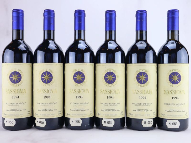 



Sassicaia Tenuta San Guido 1994  - Asta ALCHIMIA - Vini Pregiati e da Collezione - Pandolfini Casa d'Aste