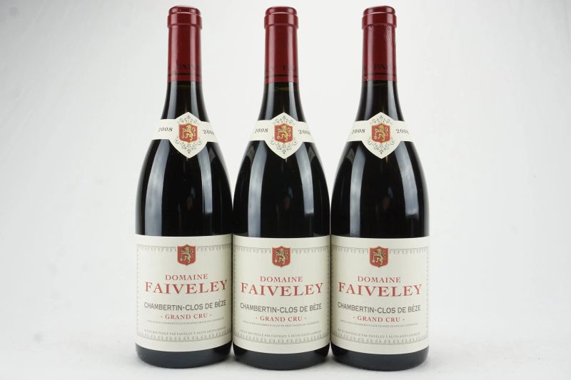     Chambertin Clos de B&eacute;ze Domaine Faiveley 2008   - Asta L'Arte del Collezionare - Vini italiani e francesi da cantine selezionate - Pandolfini Casa d'Aste