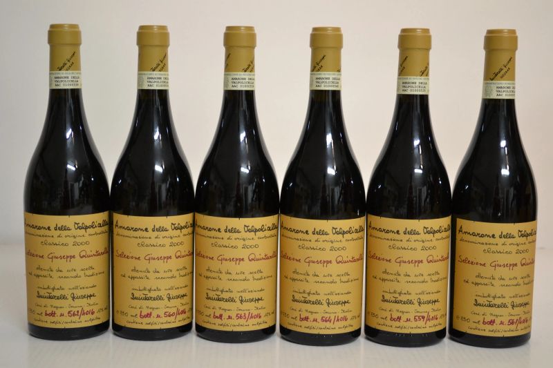 Amarone della Valpolicella Selezione Giuseppe Quintarelli 2000  - Auction A Prestigious Selection of Wines and Spirits from Private Collections - Pandolfini Casa d'Aste