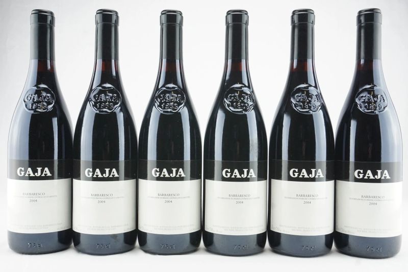 Barbaresco Gaja 2004  - Auction THE SIGNIFICANCE OF PASSION - Fine and Rare Wine - Pandolfini Casa d'Aste