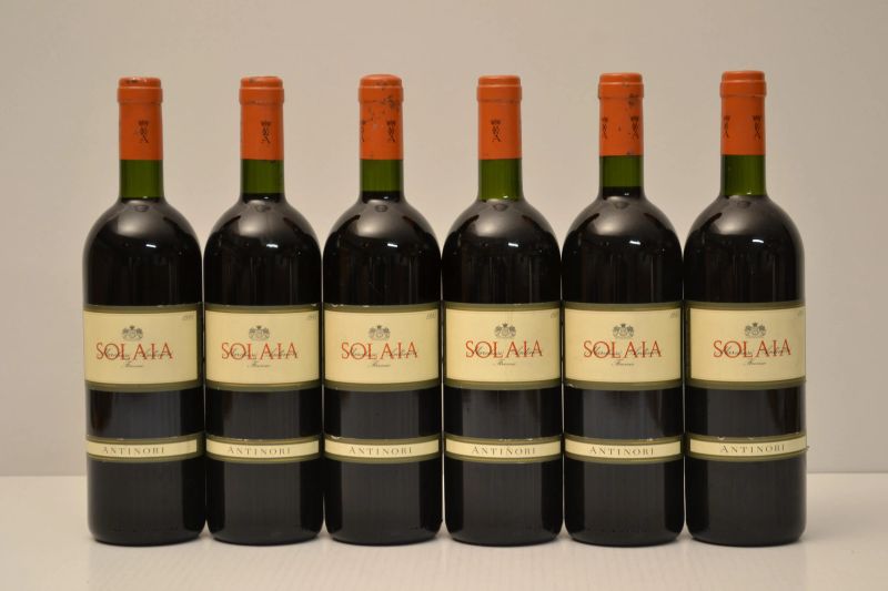 Solaia Antinori 1995  - Auction An Extraordinary Selection of Finest Wines from Italian Cellars - Pandolfini Casa d'Aste