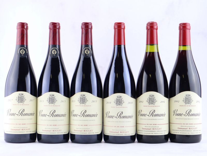 



Vosne-Roman&eacute;e Domaine Emmanuel Rouget   - Auction ALCHIMIA - Fine and Rare Wine - Pandolfini Casa d'Aste