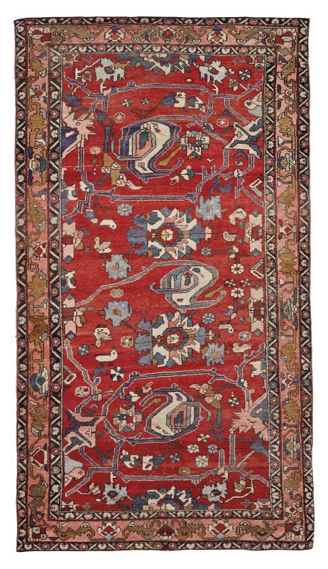     TAPPETO HAMADAN, PERSIA, 1930   - Auction important antique rugs - Pandolfini Casa d'Aste