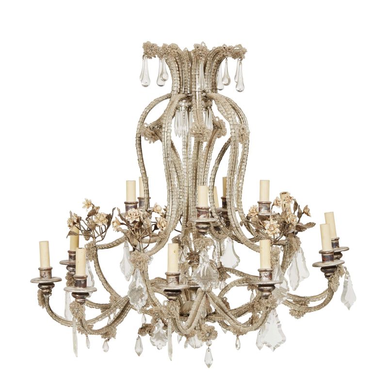 A NORTHERN ITALY CHANDELIER, 19TH CENTURY  - Auction INTERNATIONAL FINE ART - Pandolfini Casa d'Aste