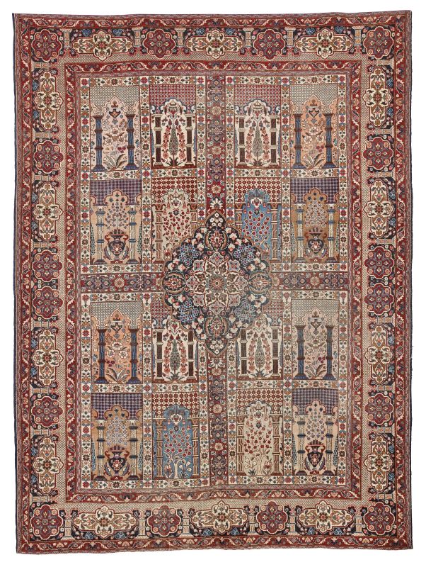      TAPPETO KASHMAR, PERSIA, 1940   - Auction important antique rugs - Pandolfini Casa d'Aste