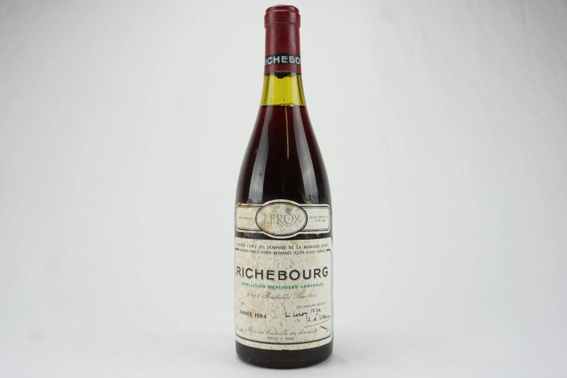      Richebourg Domaine de la Roman&eacute;e Conti 1984   - Auction The Art of Collecting - Italian and French wines from selected cellars - Pandolfini Casa d'Aste
