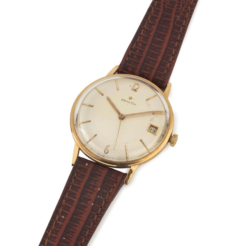 Zenith : ZENITH STELLINA PIE PAN OROLOGIO IN ORO  - Asta ARCADE |  OROLOGI E PENNE DA COLLEZIONE - Pandolfini Casa d'Aste