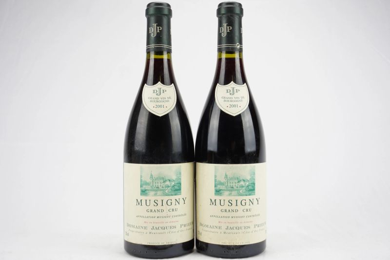      Musigny Domaine Jacques Prieur 2001   - Auction Il Fascino e l'Eleganza - A journey through the best Italian and French Wines - Pandolfini Casa d'Aste