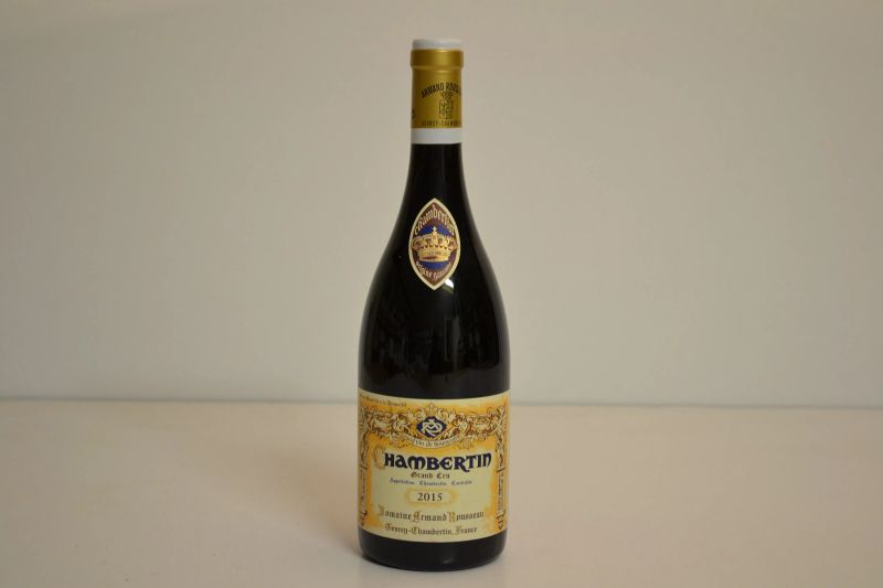 Chambertin Domaine Armand Rousseau 2015  - Asta Una Prestigiosa Selezione di Vini e Distillati da Collezioni Private - Pandolfini Casa d'Aste