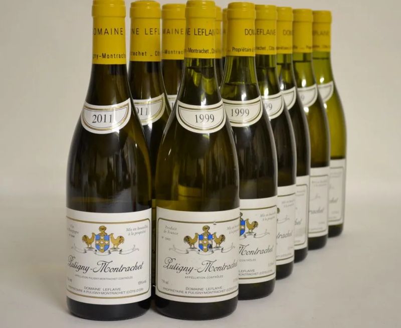 Puligny-Montrachet Domaine Leflaive                                - Auction The passion of a life. A selection of fine wines from the Cellar of the Marcucci. - Pandolfini Casa d'Aste