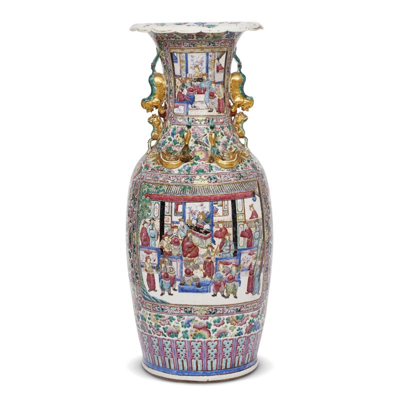 A LARGE VASE, CHINA, QING DYNASTY, 19TH CENTURY  - Auction Asian Art  东方艺术 - Pandolfini Casa d'Aste