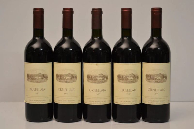 Ornellaia 1988  - Auction Fine Wine and an Extraordinary Selection From the Winery Reserves of Masseto - Pandolfini Casa d'Aste