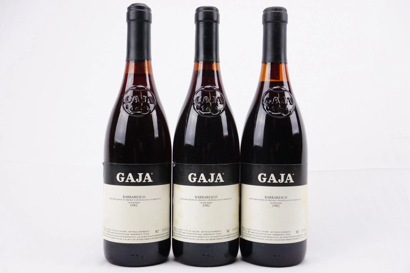      Barbaresco Gaja 1982   - Asta ASTA A TEMPO | Smart Wine & Spirits - Pandolfini Casa d'Aste
