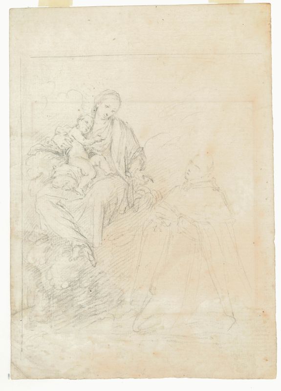 Scuola bolognese, sec. XVII  - Auction Works on paper: 15th to 19th century drawings, paintings and prints - Pandolfini Casa d'Aste