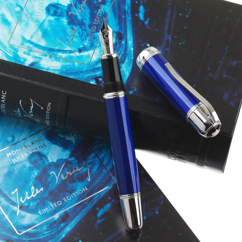 Montblanc : MONTBLANC JULES VERNE LIMITED EDITION FOUNTAIN PEN N. 18331/18500, 2003  - Auction ONLINE AUCTION | COLLECTIBLE PENS - Pandolfini Casa d'Aste